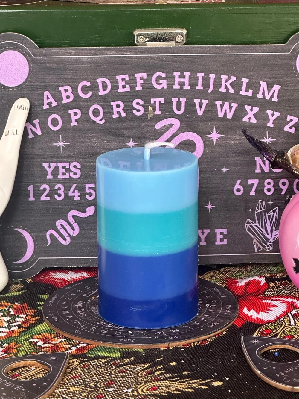 Ocean Tides Pillar Candle